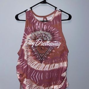 No Boundaries Tank with Built in Bra Size Large